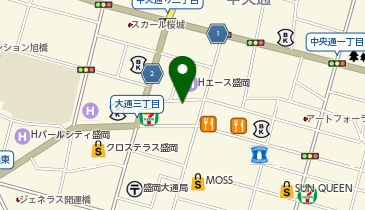 うなぎ料理多賀の地図画像