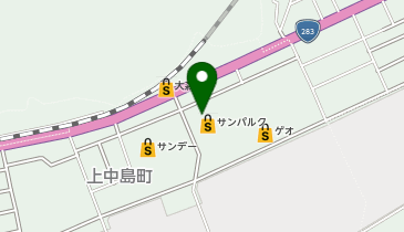 マルカノー釣具釜石店の地図画像