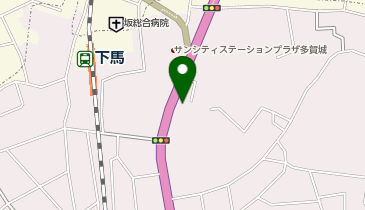 ミヤデンおおいずみの地図画像