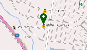 ツルハ 調剤薬局明石南店の地図画像