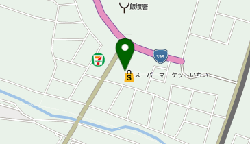 ジャストカット 飯坂店の地図画像