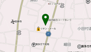 株式会社東邦銀行塩川支店の地図画像