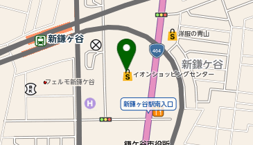 ほけん百花イオン鎌ケ谷店の地図画像
