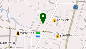 クロロフイルいせさき美顔教室の地図画像