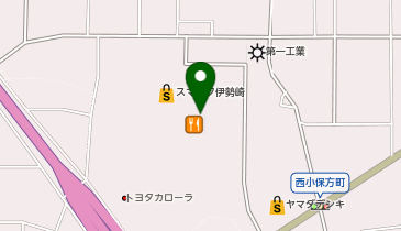 保険クリニック・スマーク伊勢崎店の地図画像