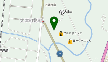 ツルハ 調剤薬局北茨城大津店の地図画像