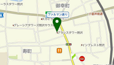 有限会社おがわや洋品店の地図画像
