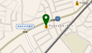 クリエイト薬局 流山おおたかの森店の地図画像