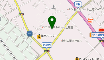 株式会社福工房上尾店の地図画像
