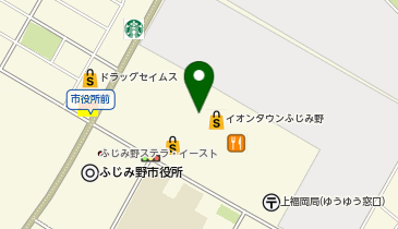 ジュエルカフェイオンタウンふじみ野店の地図画像