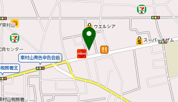 Xmobileエネックス久米川営業所店の地図画像