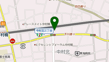 東京都個人タクシー協同組合 練馬支部の地図画像