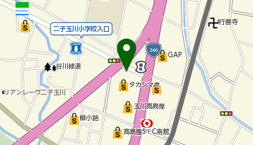 ヴァジック(VASIC)玉川高島屋S・Cの地図画像