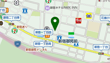 結婚相談所ムスベル(MUSBELL)新宿店の地図画像