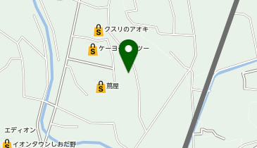 ミラクレープの地図画像