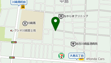 バンダフルベーカリーの地図画像