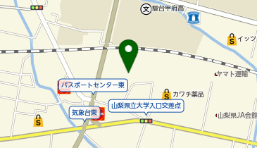 フィットイージー甲府店の地図画像