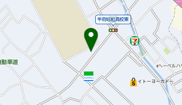 魚丼甲府昭和店の地図画像