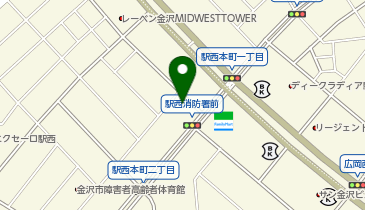 エア・ウォーター・リンク株式会社北陸支店金沢営業所の地図画像