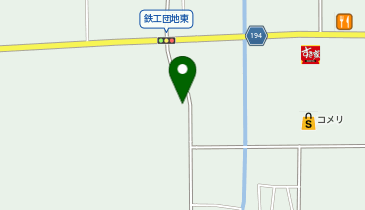 カーブスイオンモール白山の地図画像
