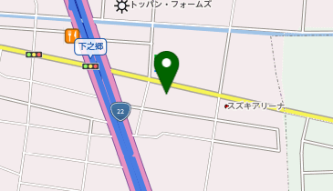 隠れ家だいにんぐわらばの地図画像