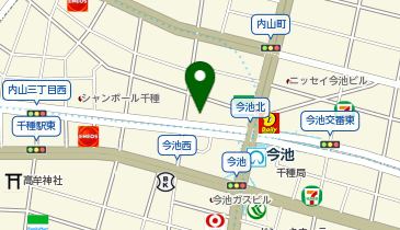 バイエイト(X8)今池店の地図画像