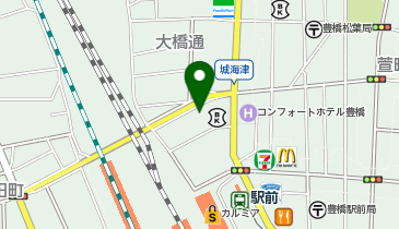 呉服かく勇の地図画像