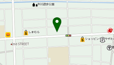 豊橋東ヤクルト直営サロンの地図画像