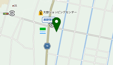 暮しの衣料マツオカ大野店の地図画像