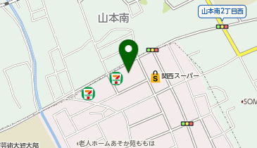 フォトスタジオチャット伊丹宝塚店の地図画像