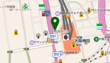 日本棋院(公益財団法人)梅田囲碁サロンの地図画像