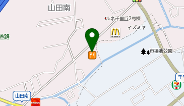 ベリテ千里丘店の地図画像