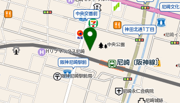 ほけん相談プラス尼崎店の地図画像