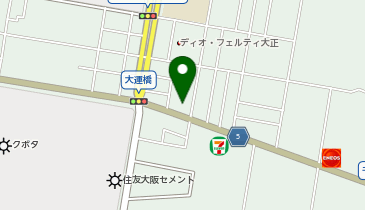 かたぐるま大正の地図画像