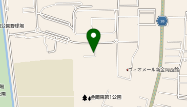 レインボー薬局新金岡の地図画像