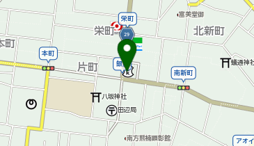 株式会社三十三銀行田辺支店の地図画像
