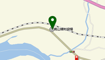 南山城村森林組合の地図画像