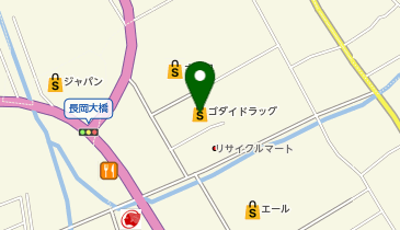 でんでん配食サービスの地図画像