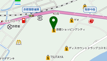 たから弥赤穂店の地図画像