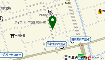 KEiROW新居浜ステーションの地図画像