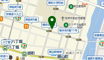 I&rsquo;shairT.SCLUB幟町の地図画像