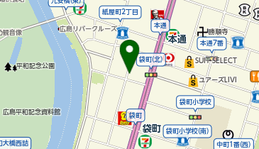 カサミラ大手町店の地図画像
