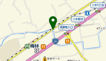 炭火焼鳥鳥酢の地図画像