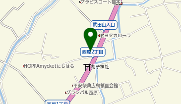 からあげ処ぶぜんやの地図画像