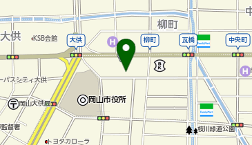 結婚相談所ムスベル(MUSBELL)岡山店の地図画像