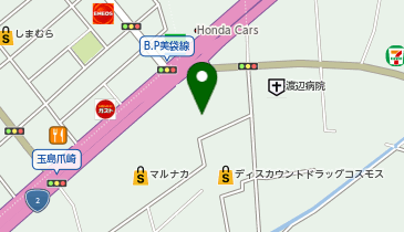 レシオボディデザイン 新倉敷店の地図画像