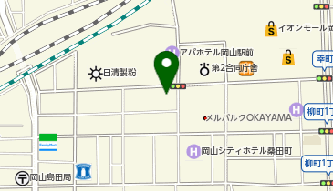岡山労働局 職業安定部 職業対策課の地図画像