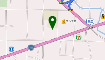 院庄さくらっ子児童クラブの地図画像