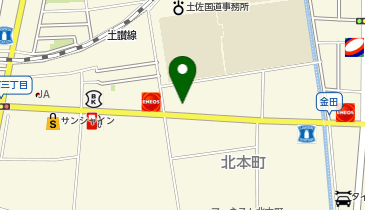 高知オステオパシー施術院の地図画像