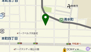 松山市役所 清水ふれあいセンターの地図画像